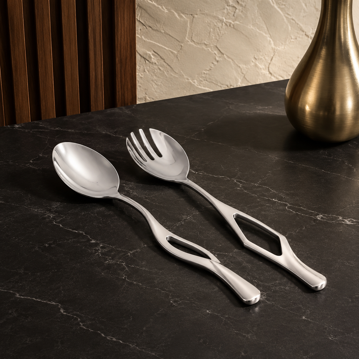 Carrol Boyes Woman/Man Salad Servers