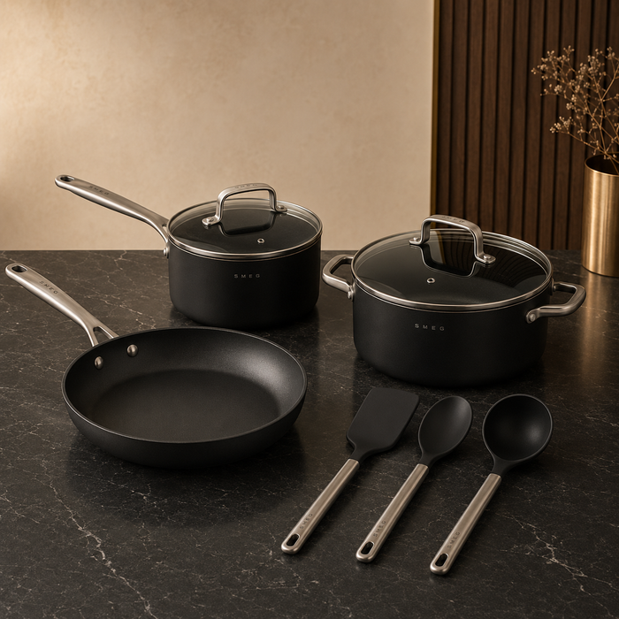 Counter & Co. New Home Cookware Set – Matte Black